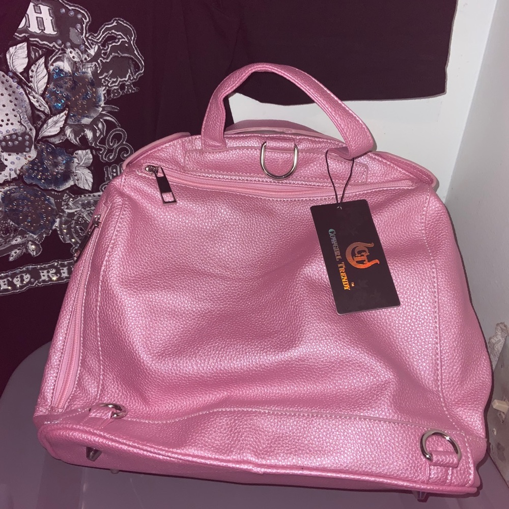Biker Jacket Handbag CC NWT - Picture 3 of 5